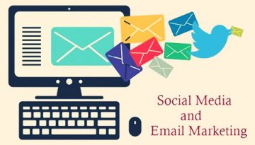 social media and email marketing