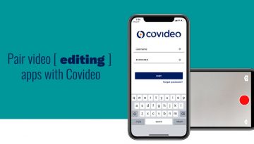 pair video editing apps with covideo